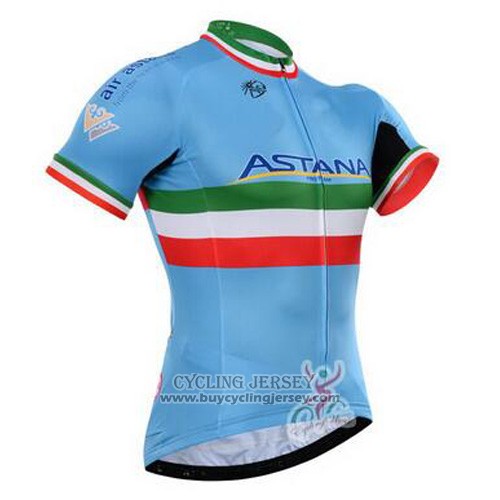 2016 Jersey Astana Italia Blue And Green